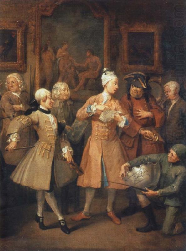 The morning reception, William Hogarth